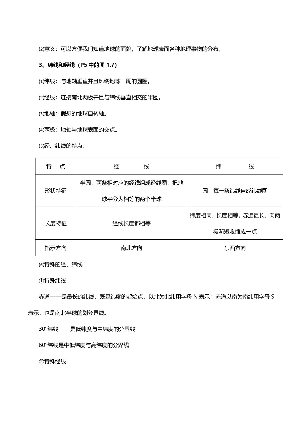 【地理】全册单元知识点总结（精致版）（96页）